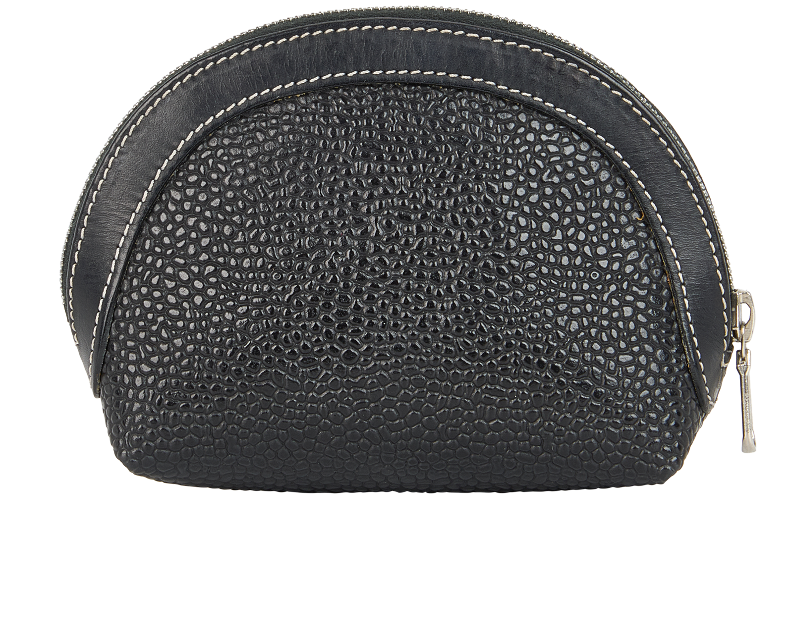 Mulberry Vintage Tree Coin Purse, &pound;35, Accessories, Black, Leather, Back view